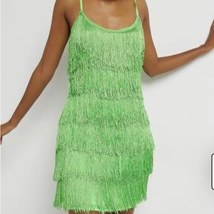 Fringe Mini Dress
